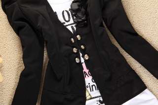 Fashion Lady Flower neckline Outerwear Suit Jacket 1963  