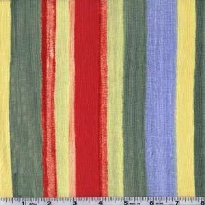   Wide Stripes Springs Green Fabric By The Yard Arts, Crafts & Sewing