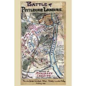  Pittsburg Landing or Shiloh 24X36 Giclee Paper