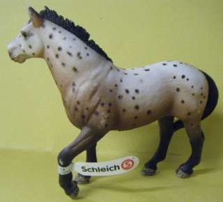 SCHLEICH D  73508 KNABSTRUPPER STALLION HORSE FARM ANIMAL FIGURE NWT 