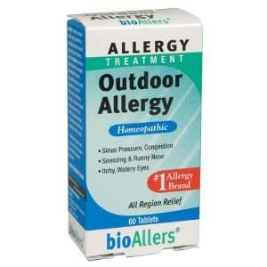    Natra Bio   Outdoor Allergy, 60 tablets