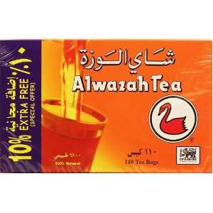 Alwazah Tea, 100% pure ceylon, 110 bags  Grocery & Gourmet 