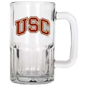   USC Trojans 20oz Root Beer Style Mug   Primary Logo
