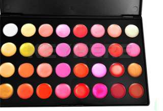 Pro 32 Color Lip Gloss Lipstick Cosmetic Palette Makeup  