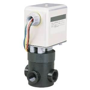 Electrically Actuated 2 Position, 3 Way Elliptical Valve System; PP 