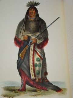 THE INDIAN TRIBES of NORTH AMERICA McKenney Hall 1872 Handcolored 