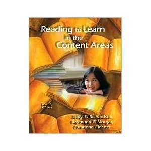  Reading to Learn in the Content Areas 7th (seventh 