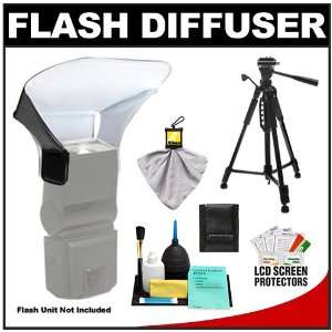  Professional Pocket Flash Bouncer with Tripod plus Accessory Kit 