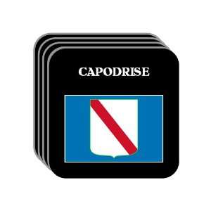 Italy Region, Campania   CAPODRISE Set of 4 Mini Mousepad Coasters