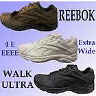 Reebok Mens WALK ULTRA III DMX MAX EXTRA WIDE 4E EEEE Walking Shoe 