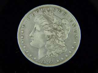 1893 O $1 Morgan Dollar XF /A 878  