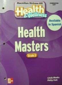 Health&Wellness Health Masters Grade 3 0022803971  