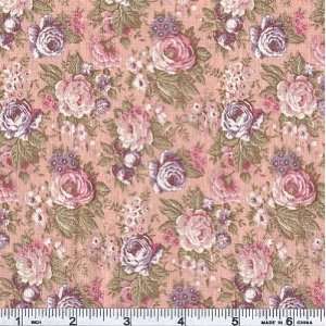   Pastel Garden Jantine Pink Fabric By The Yard Arts, Crafts & Sewing