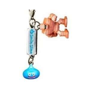   Dragon Quest Slime and Golem Cell Phone Charm Keychain Toys & Games