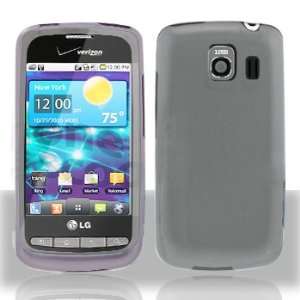com LG VS660/Vortex Cell Phone Trans. Clear Protective Case Faceplate 