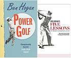 ben hogan five lessons plus power golf instruction book expedited