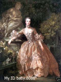 high quality art oil painting Madame de Pompadour 24x36inch  