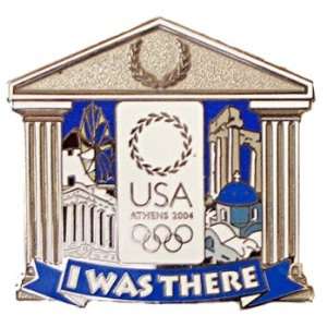 Athens Olympics USA House I Was There Pin  Sports 