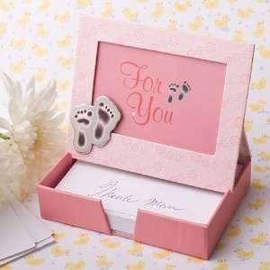  Baby Keepsake Adorable pink place card photo frame and 
