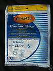 21 GE Canister CN1 CN 1 VACUUM BAGS Eureka 61980A White