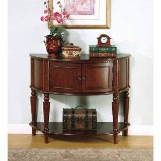   Wood Cherry Color Drawer Hall Console TV Stand Sofa Table Office