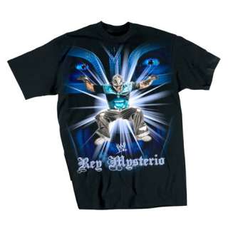 REY MYSTERIO Big Face T shirt WWE Authentic  