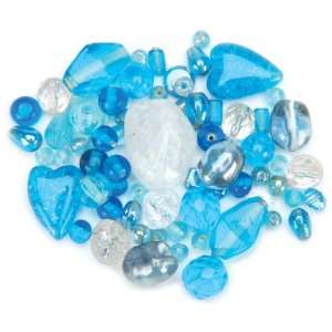  Dress It Up Beads Variety Pack Ice Blue Arts, Crafts 