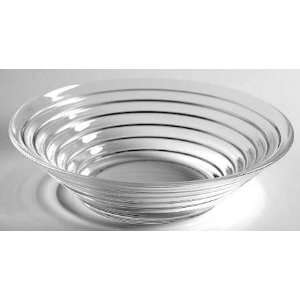   Aino Aalto Clear Round Bowl, Crystal Tableware