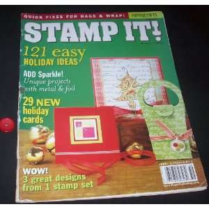  STAMP IT Winter 2005 (9781933516073) Editor In Chief 