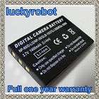 2X Battery for INSIGNIA NS DCC5HB09 NSDCC5HB09 NP 60