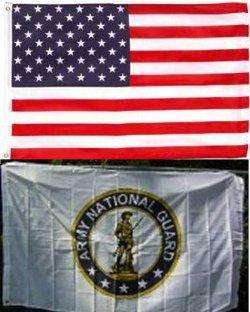 You Pick 3x5 Military Flag & Get Free US American Flag  