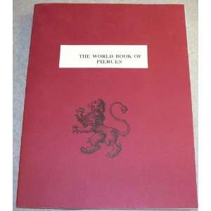  The World Book of Pierces Halbert s Family Heritage 