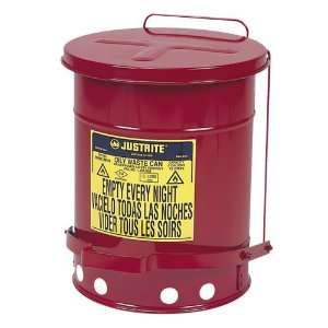  Oil Wastecan, Lead free, 6 Gallon Capacity, 15 7/8x11 7/8 