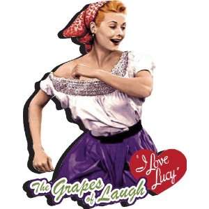  I Love Lucy Magnet Grape Stomping