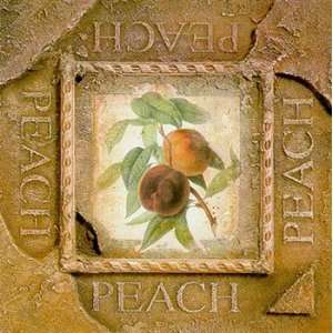 Old America   Peach   Poster by Peter Kelly (13.75X13.75)  