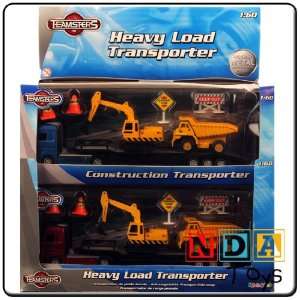    Teamsters Diecast Heavy Load Transporter 160