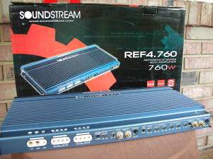 SOUNDSTREAM REF4.760 760 WATTS 4 CHANNEL REFERENCE OS  