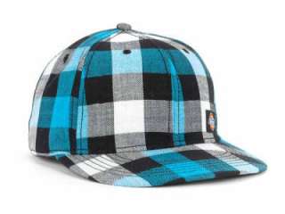 NEW Dickies Big Plaid Flatbill Flex Cap Hat $22  