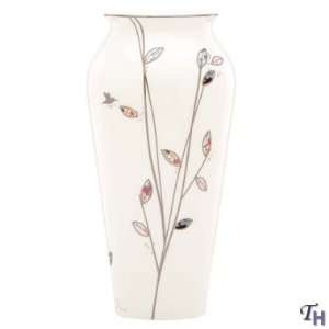  Lenox Silver Song Medium Vase Patio, Lawn & Garden
