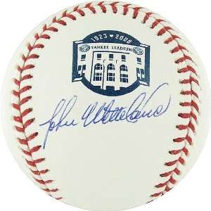 John Wetteland Yankee Stadium Final Season Commemorative Baseball 