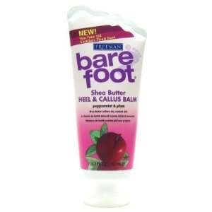 Freeman Bare Foot Shea Butter Heel & Callus Balm Peppermint & Plum 5.3 