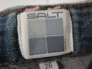 NWT SALT Acid Wash Low Rise Flare Leg Jeans Sz 26 $119  
