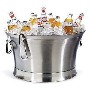 Optima Stainless Steel Beverage Tub   21   Frontgate  