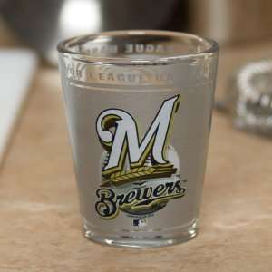   Milwaukee Brewers 2 oz. Enhanced Hi Def Shot Glass