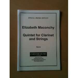  Quintet for Clarinet and Strings. Miniature Score 