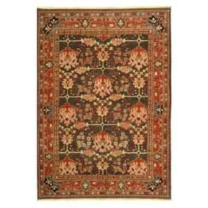  Safavieh Turkistan TRK117B Green and Red Traditional 6 x 