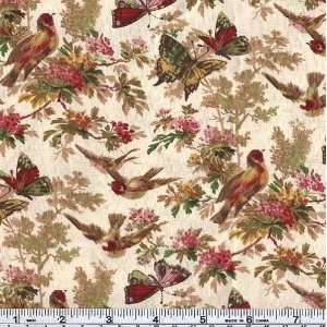   Wide Wild Is The Wind Cream Fabric By The Yard Arts, Crafts & Sewing