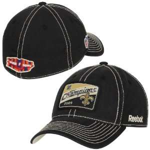 Reebok New Orleans Saints 2009 Conference Championship Locker Room Hat 