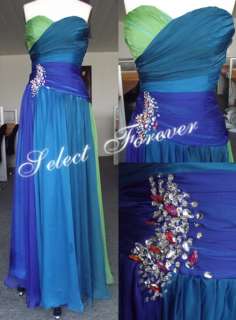   Charming Sweetheart Chiffon Formal Party Evening Long Prom Dresses