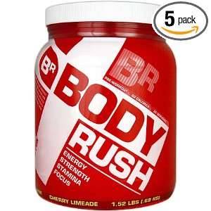  Body Rush Pre workout Drink Cherry Limeade Health 
